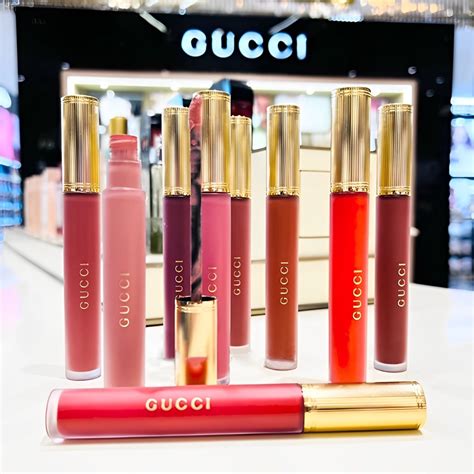 gucci lip gloss plumping|where to buy gucci lipstick.